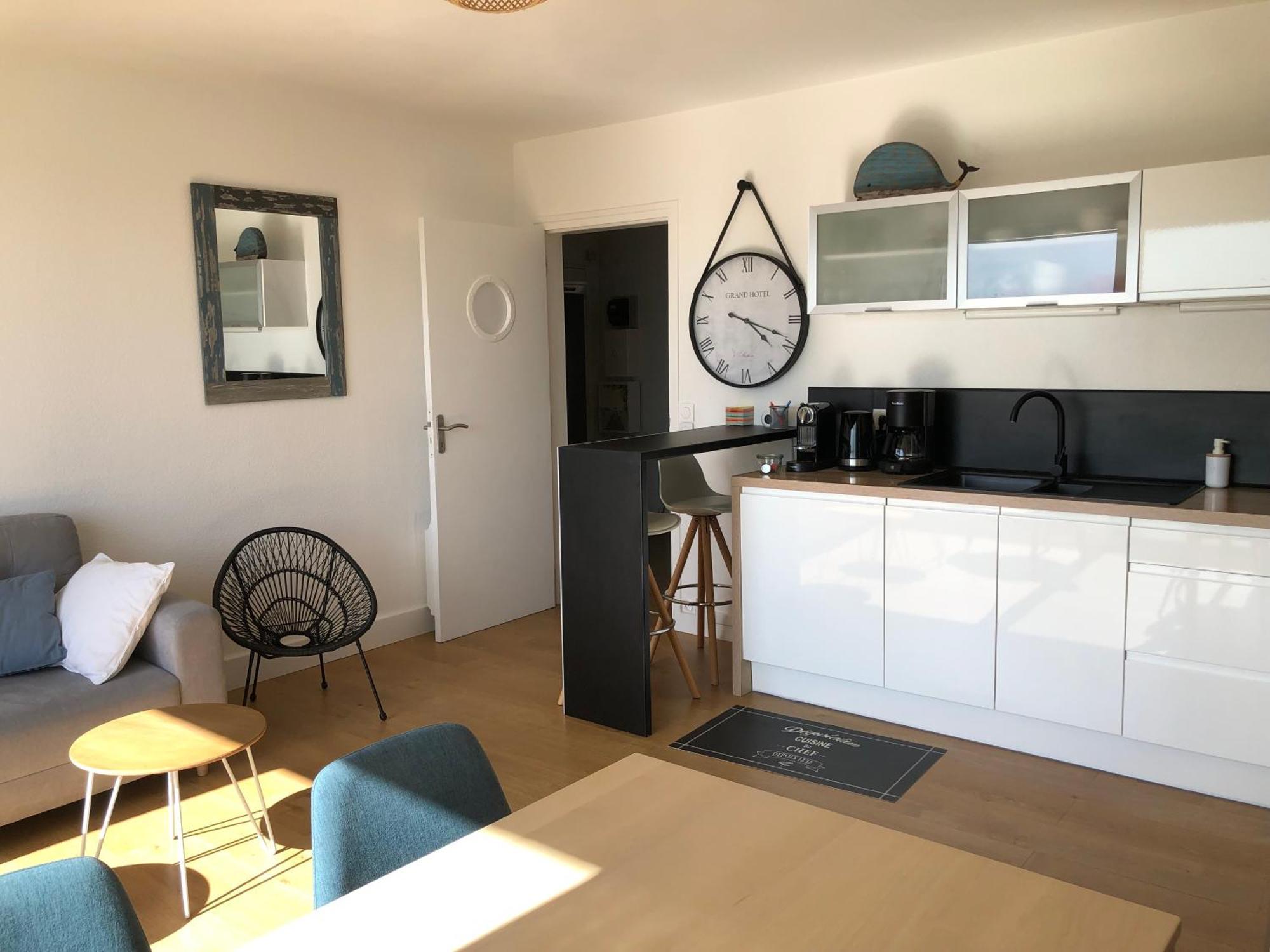 Appartement Vue Mer Бенодет Экстерьер фото