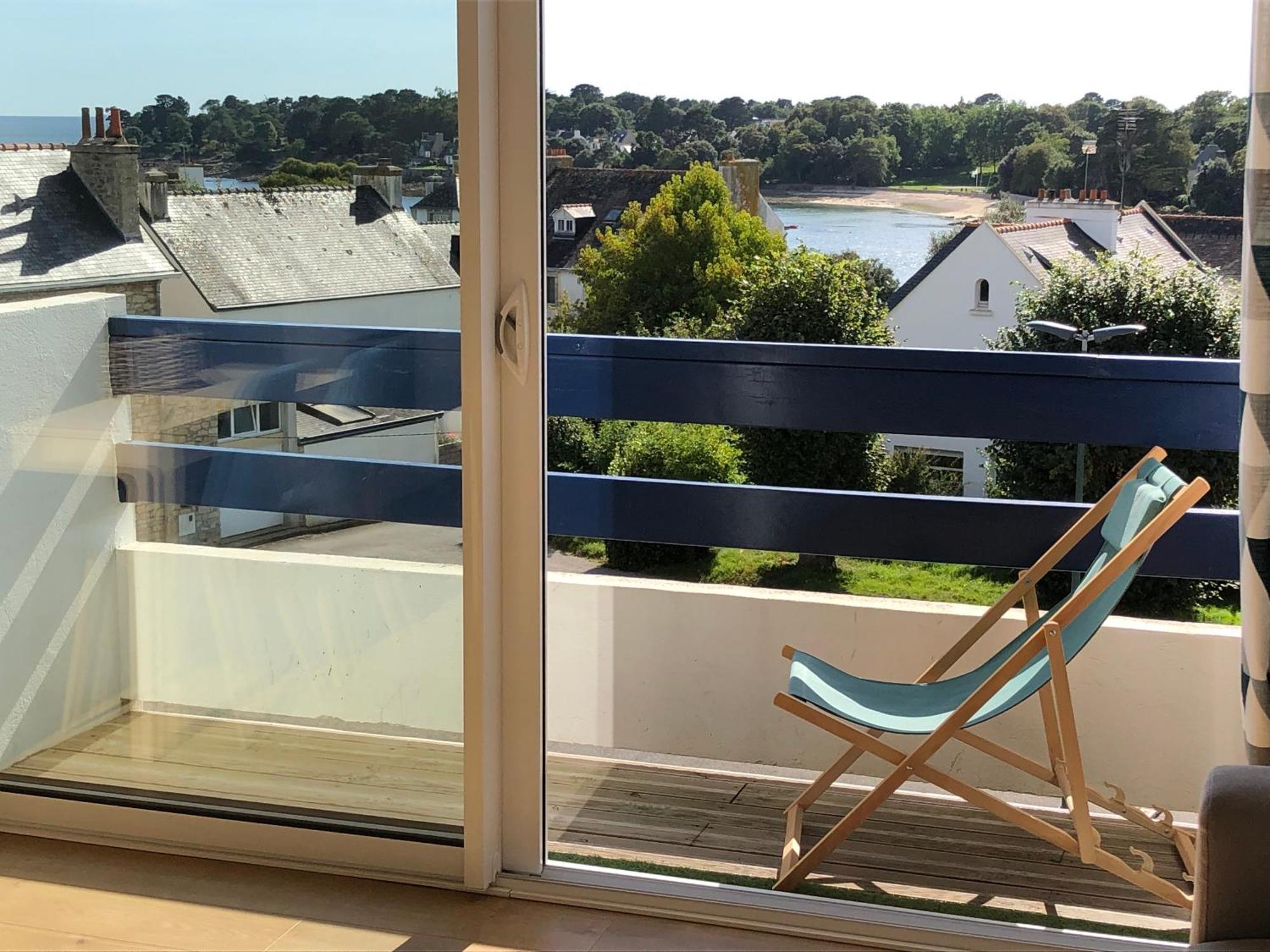 Appartement Vue Mer Бенодет Экстерьер фото